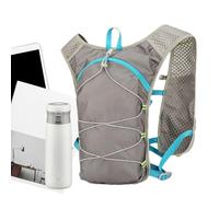 Chaleco de hidratación para correr, chaleco transpirable para maratones | Ligero e impermeable para transportar vejiga, equipo para mujeres y hombres, senderismo, camping, ciclismo, viajes, pesca