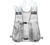 Chaleco De Hidratación - Vest Al Soporte De Teléfono En Ejecución | Paquete De Cofre Reflectante | Gear Gear con 500 Ml De Almacenamiento De Botellas De Agua para Mujeres, Hombres Ejercicios De Vestt