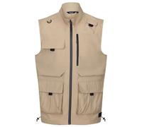 Chaleco de hombre Regatta Travel Light Packaway B/W Talla: M / Color: beige