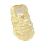 Chaleco de invierno para Bichon, Teddy, Westie y Schnauzer - Forro de felpa para una calidez cómoda (amarillo, XL (busto 55 cm, 7,5 - 10 kg))