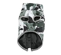 Chaleco de Invierno para Perros YYALYYON, Abrigo Reflectante, Collar Ajustable, Resistente al Viento y al Agua, para Razas Medianas y Grandes, con Forro Antiadherente. (Metro)