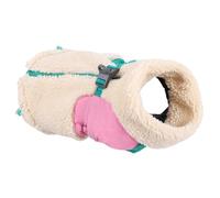 Chaleco de invierno peludo para perro, abrigo de forro polar grueso para cachorros, gatos, perros pequeños, ropa de calle, trajes de fiesta para perros