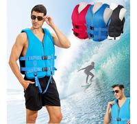 Chaleco de Kayak Comodidad y sujeción Todo el día organización optimizada río con Tejido Nylon para Trucha Río Corriente Pesca Mosca Uso(Blue,XL)
