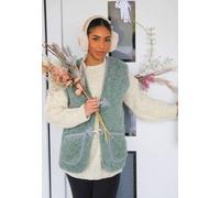 Chaleco de Lana - Colorado Oliva Unisex Merino Mimoso Suave & Caliente