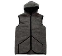 Hollert Chaleco de Lana Unisex Tafara Merino - con Capucha y Cremallera, Caliente y Mimoso