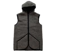 Chaleco de Lana Unisex Tafara Merino Capucha Cremallera Caliente & Mimoso