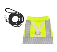 Chaleco de loro equipo de vuelo - Abrigo de entrenamiento de pájaros, traje de cable para el sol, capa protectora cómoda y aireada, desgaste duradero al aire libre, selección adecuada de deslizamiento