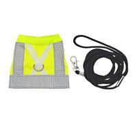Chaleco de loro equipo de vuelo - Abrigo de entrenamiento de pájaros, traje de cable para el sol, capa protectora cómoda y aireada, desgaste duradero al aire libre, selección adecuada de deslizamiento
