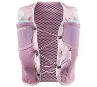Salomon - Mochilas y cinturones trail/running - Active Skin 4 Set W Dusky Orchid/Dawn Pink para Mujer - Talla M - Rosa Rosa M