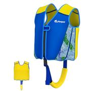 Chaleco de Natación,Chaleco Natacion Niño Certificado TÜV y CE,Chaleco Flotador Bebe de Premium Neopreno,Chaleco Bebe Piscina Ajustable con 8 Paneles de Flotación