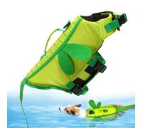 Chaleco De Natación De Perros | Avanza De Flotación Transpirable Jacket De Vida De Seguridad Ajustable | Dogios De Liberación Rápida-Jackett para La Piscina De La Playa De La Playa De La Masco