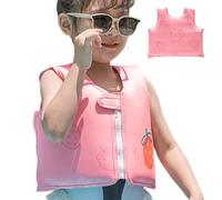 Chaleco de natación infantil - Chalecos de flotación para natación - Chaqueta de ayuda a la flotabilidad con tirantes ajustables para actividades acuáticas a partir de 2 años playa piscina lago