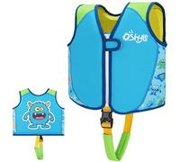 Chaleco de natación para niños, Chaleco Flotante con Correa de Seguridad | OSHYLE, ayuda a la flotabilidad,niños pequeños,Chaleco Natación Neopreno,Flotación Ajustable,Comodidad todo el día