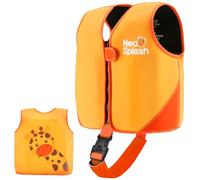 Chaleco de Natación para Niños y Niñas Flotabilidad para 1 a 3 años o 3 a 6 años (KS-Orange,1-3)