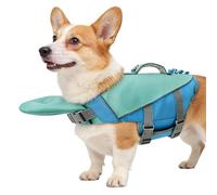 Chaleco de natación para perros - Floating Detachable Adjustable, Dog Flotation Vest Pet Supplies, Small, Medium, Large Breed, Outdoor Camping, Pool, Beach, Lake, River, Boat, Life Jacket, Swim Safety