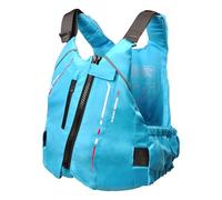 Chaleco de neopreno para hombre Wakesurf, chaleco de natación para adultos, ajustable, varios bolsillos, para vela, agua, kayak, natación, barco, color azul, talla L