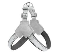 Chaleco de paseo para perros, arnés para perros | Chaleco reflectante para perros sin tracción | Arnés de chaleco para paseos nocturnos de segura, arnés de chaleco con asa ajustable