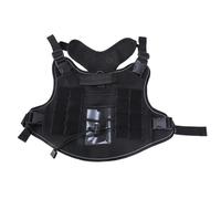 Chaleco de pecho para perros con múltiples accesorios y tiras reflectantes para caminar, correr, razas grandes