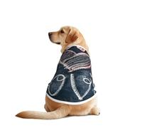 Chaleco de perro con estampado "I Love You Words With Hearts", camisa suave y transpirable para mascotas, ropa sin mangas, ropa de moda para razas medianas y grandes