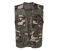 Chaleco de pesca para hombre, con muchos bolsillos, de secado rápido, ligero, multifuncional, sin mangas, para caza, camping, fotografía, senderismo, transpirable, chaleco de caza, chaqueta de pesca