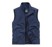 Chaleco de pesca para hombre, ligero, de secado rápido, elegante chaleco | Chaleco acolchado fino para bicicleta, chaleco de trabajo, softshell, chaleco de pesca, deportivo, elegante