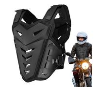 Chaleco de protección de motocicletas, chaleco de protección de motocicletas - Protector de patinaje - Motociclismo Ropa protectora ATV Equipo de seguridad para ciclismo Esquí Patinaje