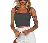 Chaleco de punto de color sólido para mujer de verano decorativo supercorto formación de suelo pequeño chaleco mapa de calle desgaste externo sexy instalación ombligo suéter mujer manga murciélago