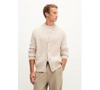 Chaleco de punto de corte regular Linen Beige S