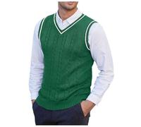 Chaleco de Punto Masculino Chaleco con Cuello en V Sin Mangas Acolchado Suéter Chaleco Sudadera Sepultura Sudaderas Hombre Chulas