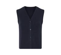 Chaleco de punto para mujer - Azul marino#Tallas:S (38/40). Talla