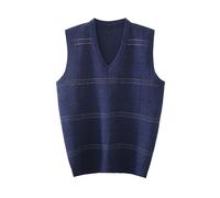 Chaleco de Punto y Forro Polar sin Mangas con Cuello en V a la Moda Informal para otoño e Invierno para Hombre Sudadera Deporte Mujer Sudadera Cremallera Hombre Grande