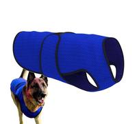 Chaleco de refrigeración para perros con tejido transpirable y protección UV, mascota cachorro de hielo, adorable Heat Reliefs, Gentle Skin-Friendly Cooling Tank Top Dogs for Outdoor Activities