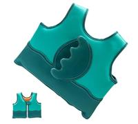 Chaleco de rescate infantil - Doble capa de chaleco de rescate de espuma, cojín de 30 mm | Ayuda antideligente, cojín de natación de bebé flotante para 9-23 kg, chaleco cómodo ajustable para principia