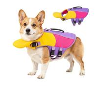 Chaleco de rescate para perros Balsa Descansa Cuello Ajustable