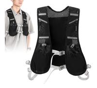 Chaleco de Running - de Almacenamiento Transpirable y Ligera - Riñonera para Hombre,para Entrenamiento Gimnasio Ciclismo Running Senderismo Caminar Bicicleta Acampar Deportes
