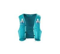Chaleco de running salomon adv skin 5 set tahitian tide/peacock b XS