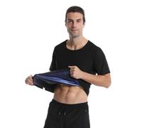 Chaleco de sauna, Negro, XXL