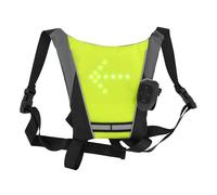 Chaleco de seguridad T'nB Urban Moov con LED y mando a distancia Amarillo/Negro