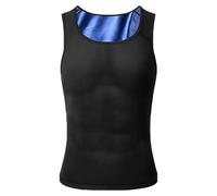 Chaleco de sudoración para sauna | Transpirable Body Shaper Mens Waist Trainer Sudadera Enhancer Chaleco - Traje de sauna de secado rápido para hombres Forma del cuerpo Soporte de espalda correcto