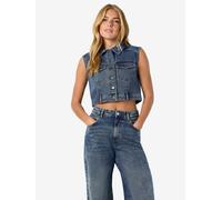 Chaleco De Tela Vaquera XS