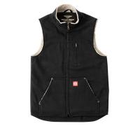 Chaleco De Trabajo Con Forro De Sherpa En Canvas West Coast Choppers NegroL Negro