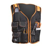 Chaleco de trabajo de seguridad, kit de mantenimiento, chaleco de múltiples bolsillos, chaleco de trabajo de tela Oxford con múltiples bolsillos, portaherramientas, chaleco de trabajo