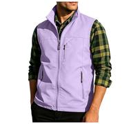 Chaleco de trabajo para hombre Chaleco de En's top sin manga holgado y moderno para el verano Camiseta Bolsillo Pecho Hombre con bolsillos elegante y Chaqueta Ligera Sin Mmangas al Libre Trabajo