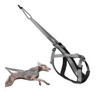 chaleco de tracción para correr: arnés cómodo ajustable, correa reflectante transpirable, equipo de tracción suave y duradero para exteriores | cinturón acolchado ligero ergonómico adecuado para camin