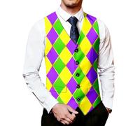 Chaleco de traje para hombre, boda, elegante, chaleco de negocios, vintage, ajustado, chaleco de hueso de arenque, chaleco sin mangas, arco iris, chaleco de fiesta, chaleco de trabajo, chaleco de