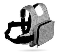 Chaleco de viaje Safe Rider, arnés para niños ajustable y cómodo con tira reflectante, arnés de motocicleta plegable y almacenable para niños Motocicleta para