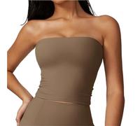 Chaleco de Yoga con Hombros Descubiertos for Mujer, Sujetador Deportivo Sexy, Top Fitness Secado rápido para Yoga Running Fitness(Color4,M)