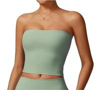 Chaleco de Yoga con Hombros Descubiertos for Mujer, Sujetador Deportivo Sexy, Top Fitness Secado rápido para Yoga Running Fitness(Color3,S)