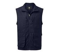 Chaleco Deportivo Informal para Hombre, Chaleco de Americano con Varios Bolsillos, cárdigan con Cremallera de Color sólido, Chaqueta de Camisetas Hombre Tirantes Camisetas Interior Invierno Hombre