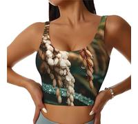 Chaleco deportivo para mujer para días lluviosos únicos, estampado de campo de trigo, actividades al aire libre, accesorio de ejercicio ligero y cómodo, Negro, XL